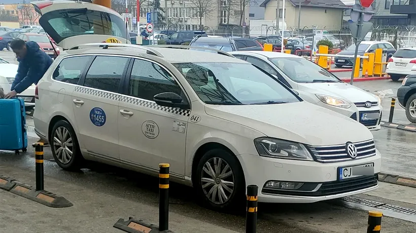 Motivul ireal pentru care un TAXIMETRIST a refuzat cursa unui turist, în parcarea aeroportului din Cluj-Napoca