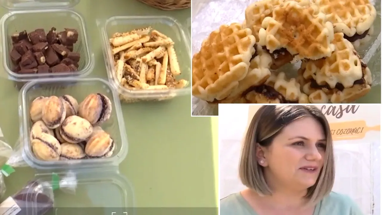 Dulciurile copilăriei cu care Andrada a dat LOVITURA! „Top 3 produse: nuci, faguri și sărățele”