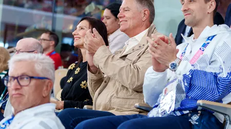 Klaus și Carmen, SUPORTERI casual ai olimpicilor români