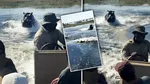 Momentul în care un hipopotam urmărește o barcă plină cu turiști în Botswana: „A fost unul dintre cele mai înfricoșătoare momente”