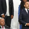 <span style='background-color: #b79f28; color: #fff; ' class='highlight text-uppercase'>PARIS 2024</span> Președintele francez Emmanuel Macron a declarat deschise Jocurile Olimpice din 2024