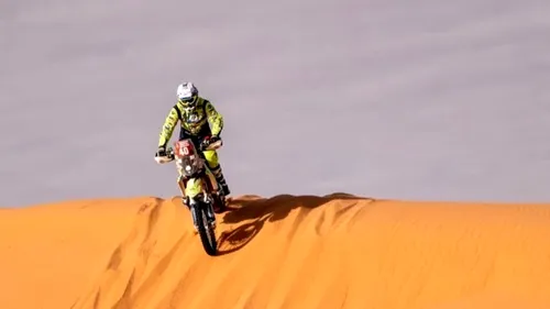Un celebru motociclist se află în stare critică, după un accident suferit la Raliul Dakar