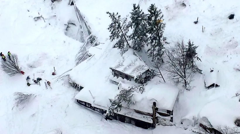 Turiștii din hotelul distrus de avalanșă în Italia au murit cu zile. Ce mesaj a transmis patronul cu câteva ore înainte de tragedie