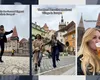 O vloggeriță din SUA a vizitat Sibiul, Sighișoara și Castelul Corvinilor. Primele ei impresii: „Românii sunt prietenoși, dar prea curioși”