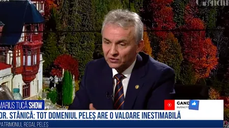 VIDEO | Prof. univ. Dr. Florin Stănică: „Tot domeniul Peleș are o valoare inestimabilă”