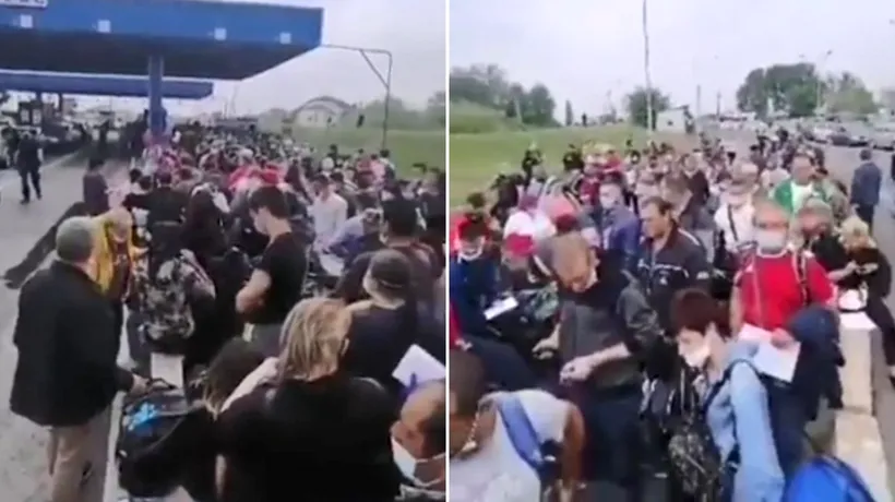 VIDEO. Polițiștii de frontieră de la Nădlac, reacție dură: „Noi la muncă pentru voi, voi ne înjurați pe noi!”