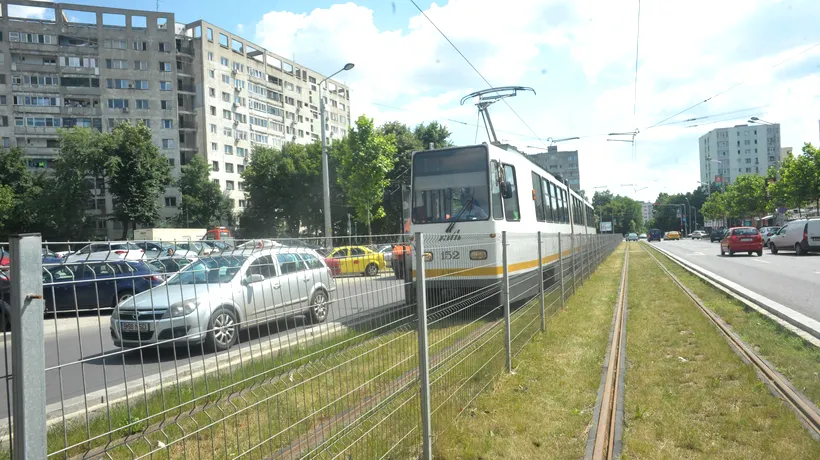 Blocaje pe traseul liniei 41 încă din prima zi de la suspendarea tramvaiului. Decizia STB