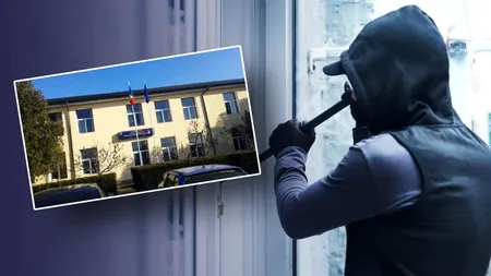 Lovitură la Primăria Ivești: hoții au fugit cu 90.000 de lei după o spargere ca în filme