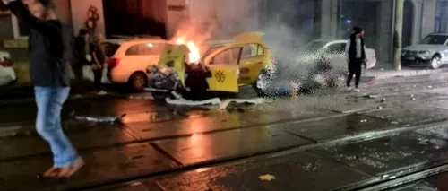 VIDEO | Accident grav în București! Un taxi a fost spulberat de un autobuz STB. Șoferul a murit