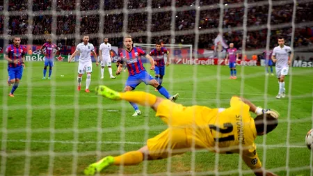 STEAUA - LUDOGORETS 1-0. Chipciu înscrie golul victorie în minutul 88 după ce a ratat un penalty în minutul 34