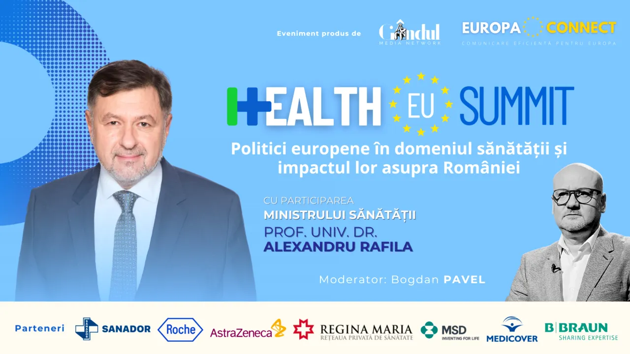 „HEALTH EU SUMMIT” - Politici europene în domeniul sănătății și impactul lor asupra României