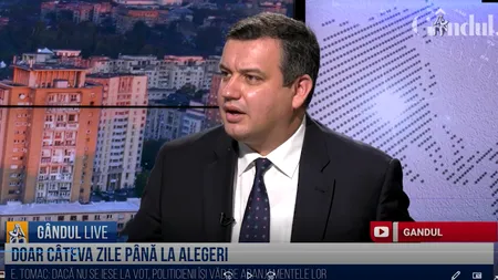 GÂNDUL LIVE. Eugen Tomac: „Societatea trebuie să iasă la vot pentru că nu are altă alternativă! Trebuie să pună presiune pe decidenți”