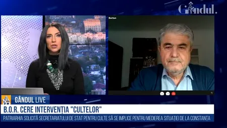 GÂNDUL LIVE. Dumitru Borțun, despre conflictul dintre ÎPS Teodosie și Guvern: Biserica se luptă pentru putere! ÎPS Teodosie, „un electron sărit de pe orbită”
