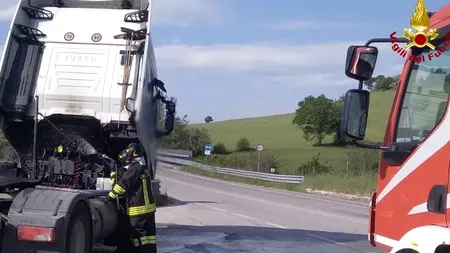 Șofer român, ajuns EROU în Italia, după ce și-a riscat viața pentru a preveni o tragedie