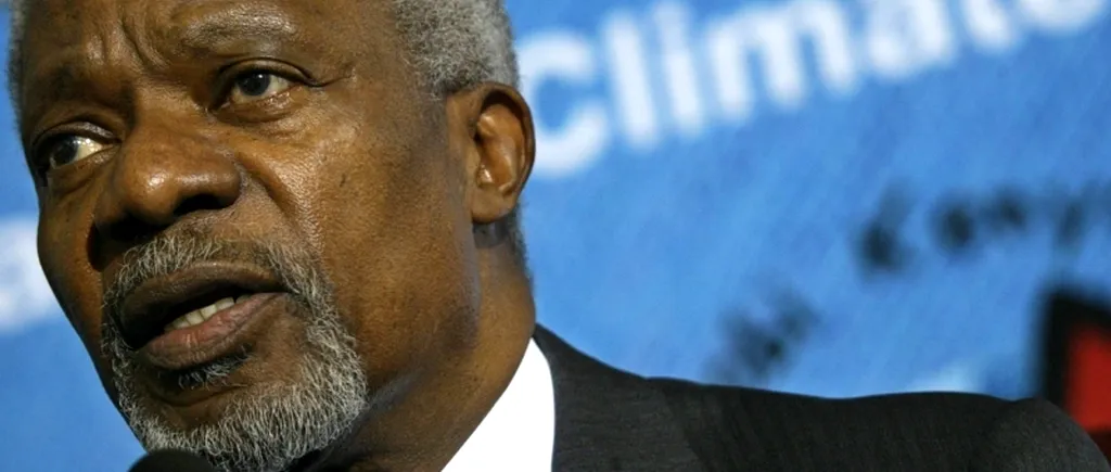 Kofi Annan DEMISIONEAZĂ din funcția de emisar internațional pentru Siria