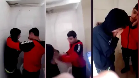 Elevul din Bacău care și-a bătut și umilit doi colegi a fost reținut