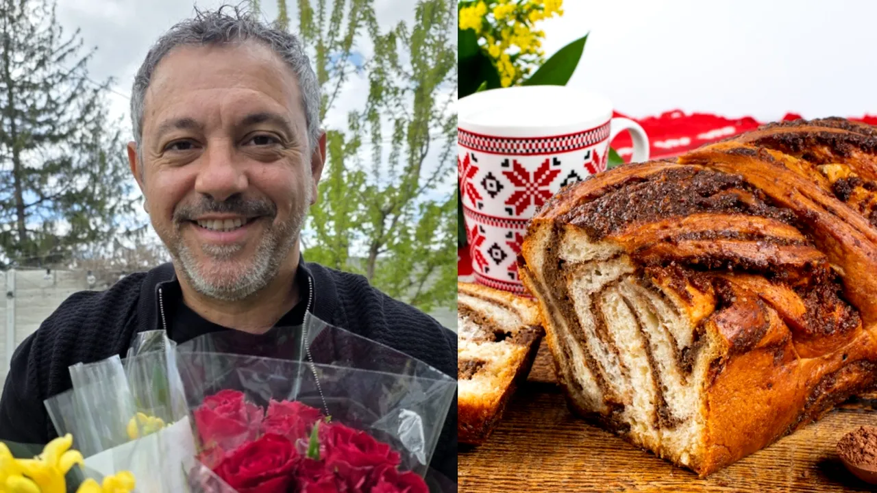 Secretul lui Sorin Bontea pentru cel mai pufos cozonac de Paște