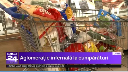 Românii se pregătesc intens pentru CRĂCIUN: cozi la magazine și liste de cumpărături pline