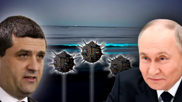 Moscova îi răspunde lui Miruță. „Minele marine din acvatoriul Mării Negre au exclusiv origine ucraineană”