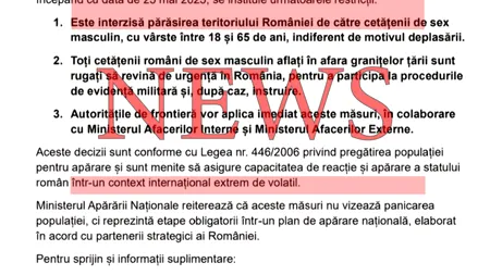 Guvernul avertizează românii asupra altor tentative de dezinformare/