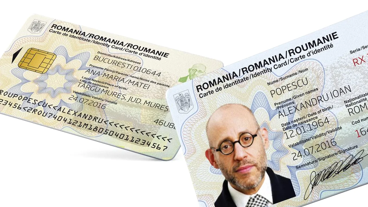 Noul buletin cu CIP, de mărimea unui card bancar, va fi disponibil din luna august. Actul de identitate electronic include imaginea facială și amprente, dar are și diverse funcții (VIDEO)