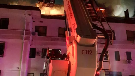 Incendiu la Judecătoria Cornetu: Focul a cuprins ARHIVA cu dosare soluţionate şi birouri de grefieri / Unde se vor desfășura procesele