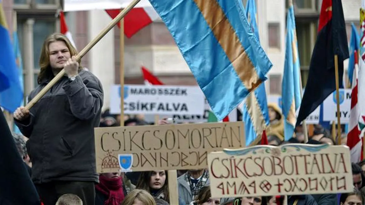 Miting pentru autonomia Ținutului Secuiesc. Peste 40.000 de persoane sunt așteptate la manifestații