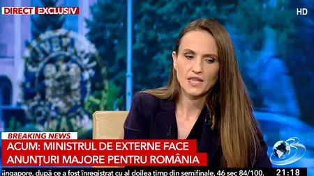 Oana Țoiu: „Este foarte clar că NATO este un proiect care asigură pacea, nu care îndeamnă la război”