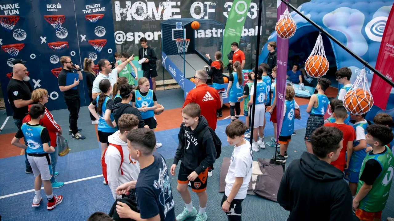 Baschet 3x3 de CALITATE! Politehnica a fost luată cu asalt la Sport Arena Streetball