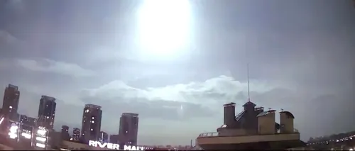 Ce a fost, de fapt, lumina puternică observată pe cerul Kievului. A fost imediat activată ALERTA AERIANĂ