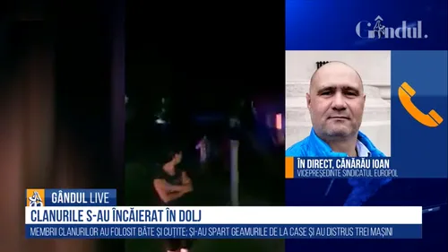 GÂNDUL LIVE. Ioan Cănărău, vicepreședintele Sindicatului Europol, după bătaia dintre cele două clanuri de romi: „Ei nu apelează la lege. Încearcă să le rezolve singuri. Vom vedea astfel de cazuri și în alte părți”