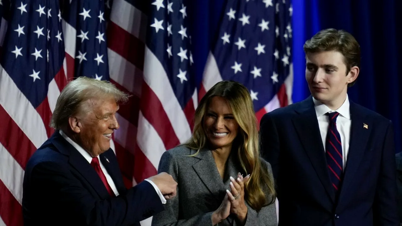 Barron Trump i-a făcut legătura tatălui său la 