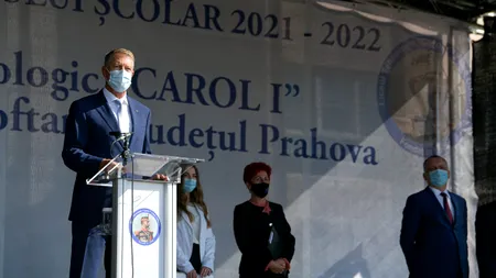 Klaus Iohannis: „Menținerea școlilor deschise cu prezență fizică depinde de responsabilitatea fiecăruia dintre noi” - VIDEO
