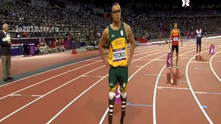 JO LONDRA 2012 - OMUL FĂRĂ PICIOARE, Oscar Pistorius, a încheiat semifinala la 400 m pe locul 8