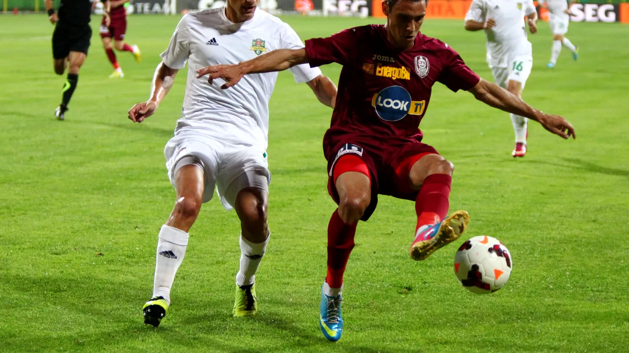 CFR Cluj - FC Vaslui 0-0, în Liga I