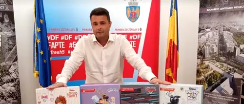 PNL îl denunță pe Daniel Florea că își face campanie în școli de Moș Nicolae: Copiii primesc materiale cu fața lui