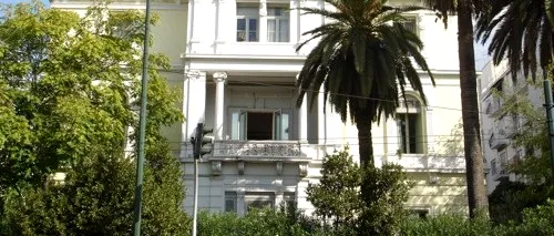 Atac cu grenadă la ambasada Franței din Atena