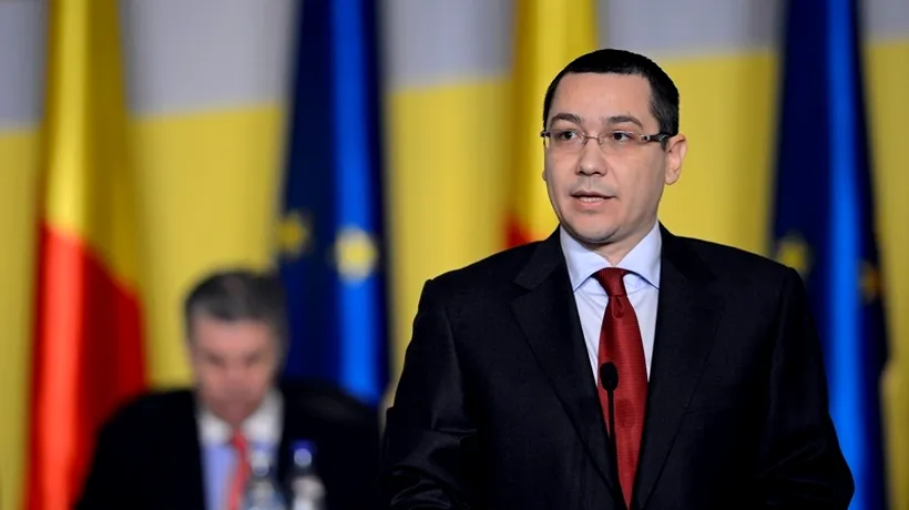 Ponta, despre noul statut al parlamentarilor: S-a făcut o modificare rezonabilă și inteligentă