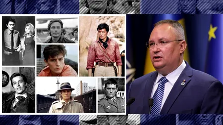 Nicolae CIUCĂ spune că Alain DELON a fost modelul lui, în viață/