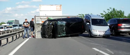Accident mortal pe A3. Un șofer de 33 de ani a intrat cu mașina pe contrasens!