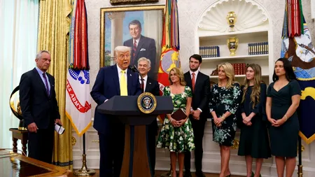 O rudă a faimosului Dr. Oz a leșinat pe durata unui discurs ținut de Trump. Fostul chirurg și-a depus jurământul pentru șefia unei agenții federale