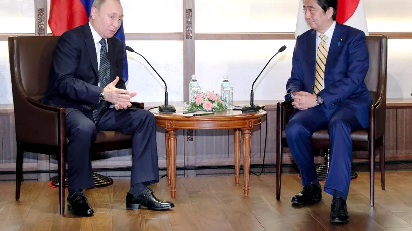 Putin s-a dus în Japonia. Ce a discutat cu premierul nipon