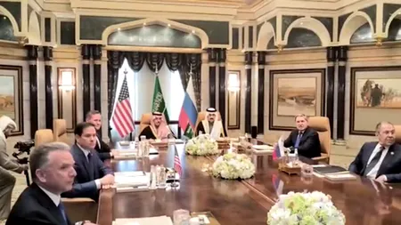 Marco Rubio și Serghei Lavrov, NEGOCIERI la Riad de 4 ore și jumătate. Întâlnire fără HANDSHAKE. „Negocierile au decurs bine”