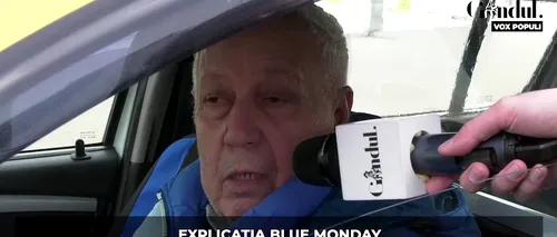 GÂNDUL VOX POPULI. „Blue Monday”, cea mai deprimantă zi din an. Cum resimt românii întoarcerea la muncă (VIDEO)