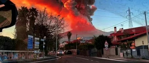 Vulcanul Etna a erupt spectaculos. Este cea mai mare erupție din ultimii ani  (Galerie FOTO și VIDEO)