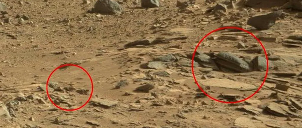 Pe suprafața planetei Marte a fost observat un crucifix. Ce alte structuri au mai fost identificate