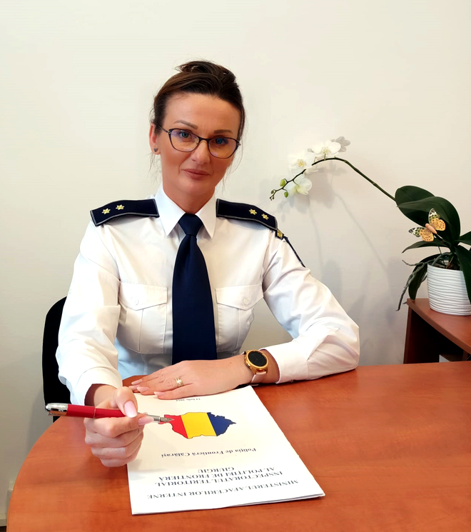Iulia Butoi / Sursa foto: Poliția de Frontieră