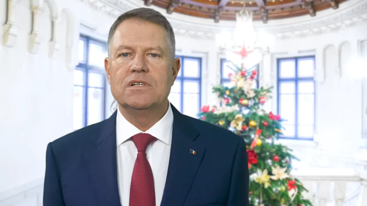 Președintele Klaus Iohannis, la slujbă în prima zi de Crăciun
