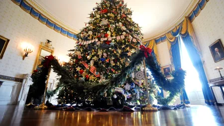GALERIE FOTO. Bo Ho Ho! Întâiul câine al Americii a inspectat decorațiunile de Crăciun