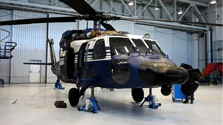 Aerostar a finalizat prima inspecție de întreținere de rutină a unui elicopter BLACK HAWK. Compania din Bacău este centru autorizat de Lockheed Martin